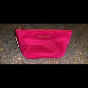 MK makeup bag. Hot pink